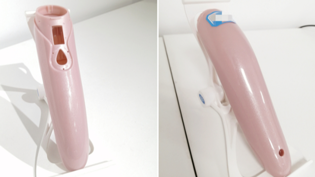 粉色ABS免喷涂塑料在美容仪器部件上的应用